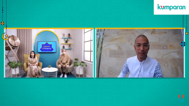 Open house virtual bersama Marcell Siahaan. Foto: kumparan