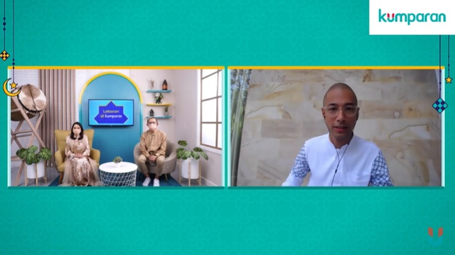 Open house virtual bersama Marcell Siahaan. Foto: kumparan