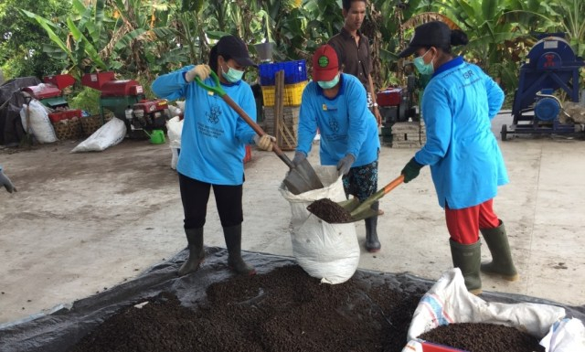 Sampah yang sudah diubah menjadi pelet akan dijual ke PLN untuk menjadi pengganti batubara guna pembangkit listrik - RFH