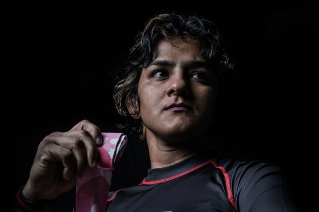 Ritu Phogat, yang akan tampil di ONE: DANGAL, Sabtu, 15 Mei ini, merupakan salah satu pilar dari dinasi gulat keluarga Phogat di India. Foto: ONE Championship.