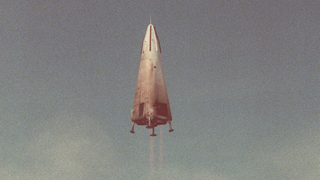 Percobaan penerbangan pertama Delta Clipper-Experimental Advanced (DC-XA). | Wikimedia Commons/NASA