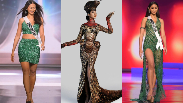 Tampilan Memikat Ayu Maulida di Miss Universe 2020 Foto: Instagram @ayumaulida97