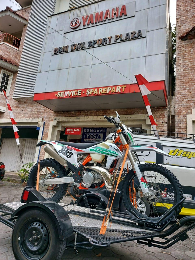 Suasana bengkel Doni Tata Pradita di Yogyakarta Foto: Dok Doni Tata Pradita