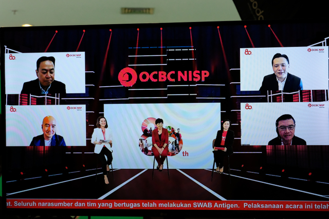 Press conference HUT ke-80 Bank OCBC NISP. Foto: Dok. Bank OCBC NISP