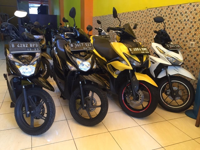 Ilustrasi motor bekas. (Foto: Aditya Pratama Niagara/kumparanOTO)