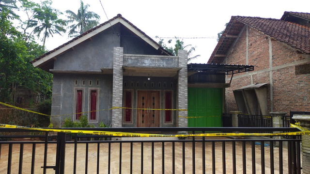 Rumah bocah di Temanggung, Jawa Tengah, yang meninggal karena diruwat. Foto: kumparan