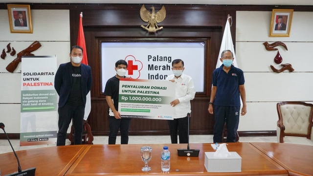 Penyaluran Bantuan untuk Palestina Sebesar 1 Milyar melalui PMI pada 19 Mei