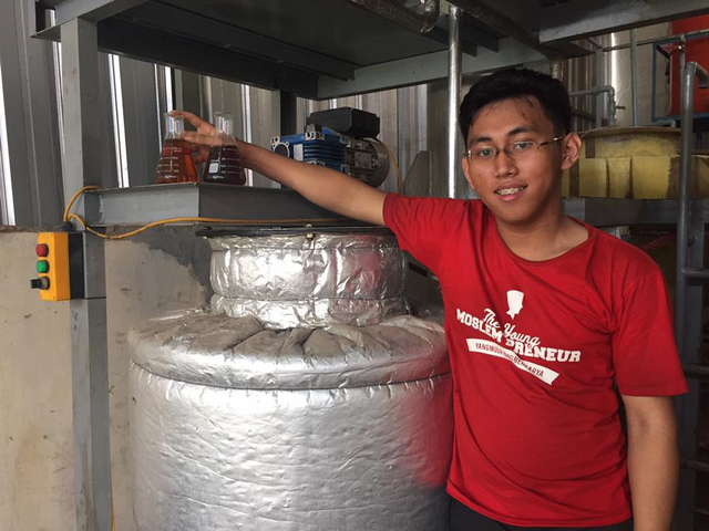 Andi Hilmi pemilik GenOil, bisnis minyak jelantah jadi biodiesel Foto: Dok. Istimewa