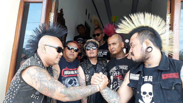 Grup band Punk Reformasi yang membuat lagu khusus untuk Jerinx - IST