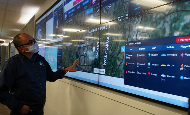 Kenaikan penggunaan trafik internet XL Axiata Foto: XL Axiata