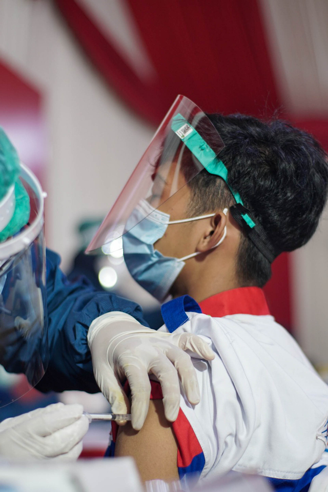 Vaksinasi Gotong Royong Astra International & Kimia Farma. Foto: Dok. Istimewa