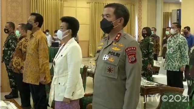 Suasana peluncuran Gerakan Indonesia Raya Bergema. Foto: Youtube/JITV