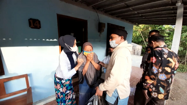 Suyata, eks napi terorisme yang pulang ke Gunungkidul. Foto: Erfanto/Tugu Jogja