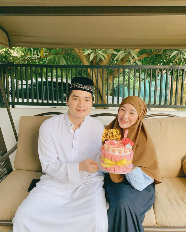 Alvin Faiz dan Larissa Chou. Foto: Instagram/larissachou