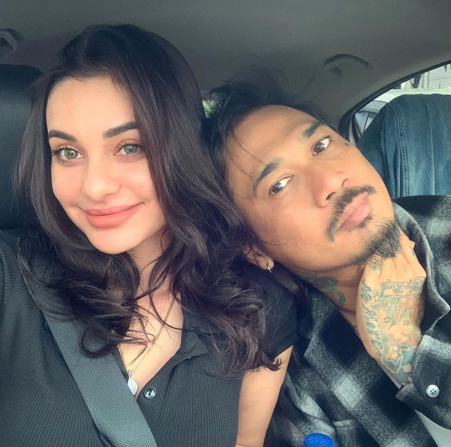 Jerinx SID dan Nora Alexandra. Foto: Instagram/ncdpapl