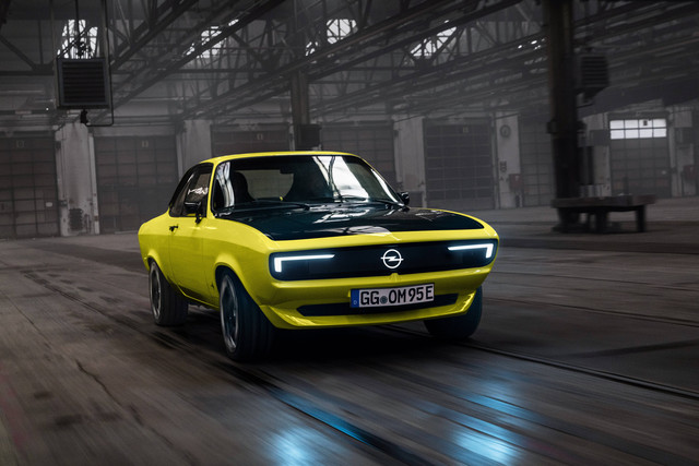 Opel Manta GSe ElektroMOD. Foto: dok. Opel