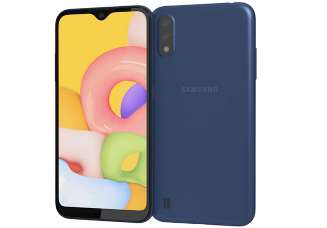 Samsung Galaxy A01. Foto: Samsung Store via Amazon
