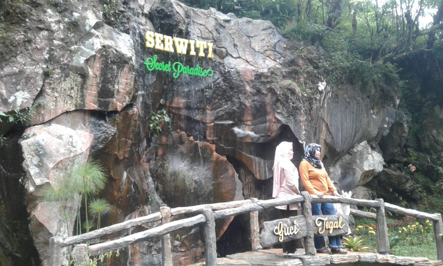 Curug Serwiti. (Foto: Bentar)