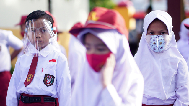 Ilustrasi sekolah tatap muka. Foto: Adiwinata Solihin/ANTARA FOTO
