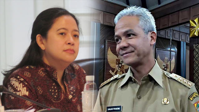 Puan Maharani dan Ganjar Pranowo. Foto: kumparan