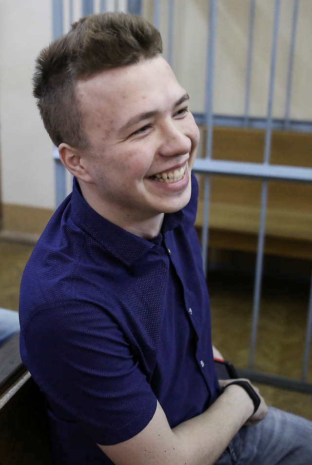 Jurnalis Belarusia, Roman Protasevich. Foto: Stringer/REUTERS