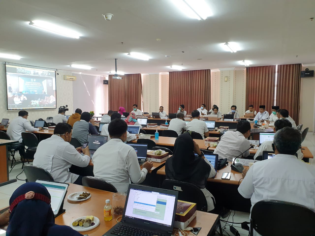 Ujian UM-PTKIN yang digelar UIN Malang.