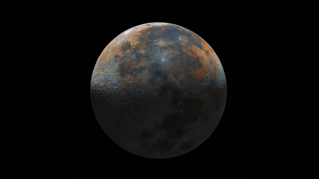 Foto Bulan yang diambil remaja 16 tahun bernama Prathamesh Jaju. Foto: Prathamesh Jaju via Instagram