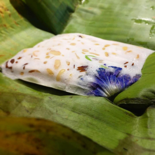 Inovasi tempe dengan bunga telang Foto: Dok.tempemovement/instagram