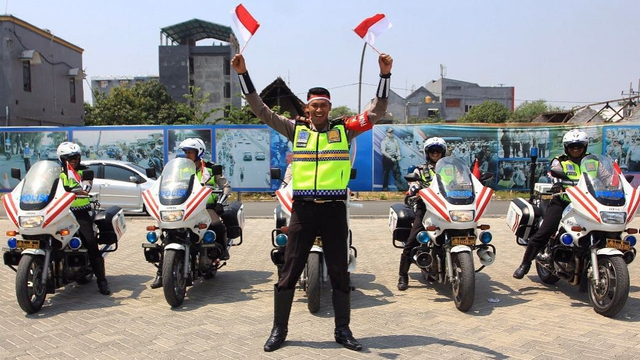 Kasatlantas Polres Sampang AKP Ayip Rizal. Foto: Instagram/@ayip.rizal