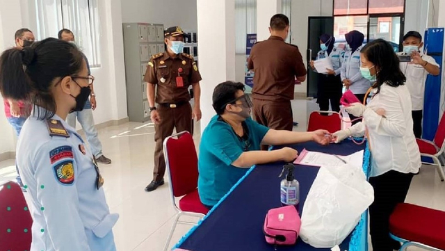 Merry Yasti Tangkepadang ditahan di lapas perempuan Mamuju. Foto: Dok. Kejati Sulbar