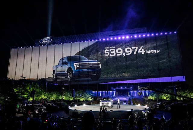 Peluncuran mobil listrik Ford F-150 Lightning. dok. Automotive News