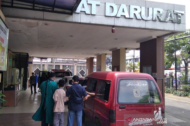 Suasana UGD di RSUD Loekmono Hadi Kudus, Jawa Tengah, Selasa (25/5/2021).  Foto: ANTARA/Akhmad Nazaruddin Lathif