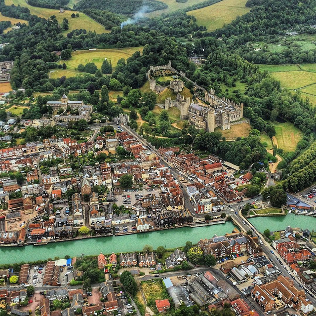 Ilustrasi Kastil Arundel, Skotlandia Foto: kastil Arundel/ Instagram 