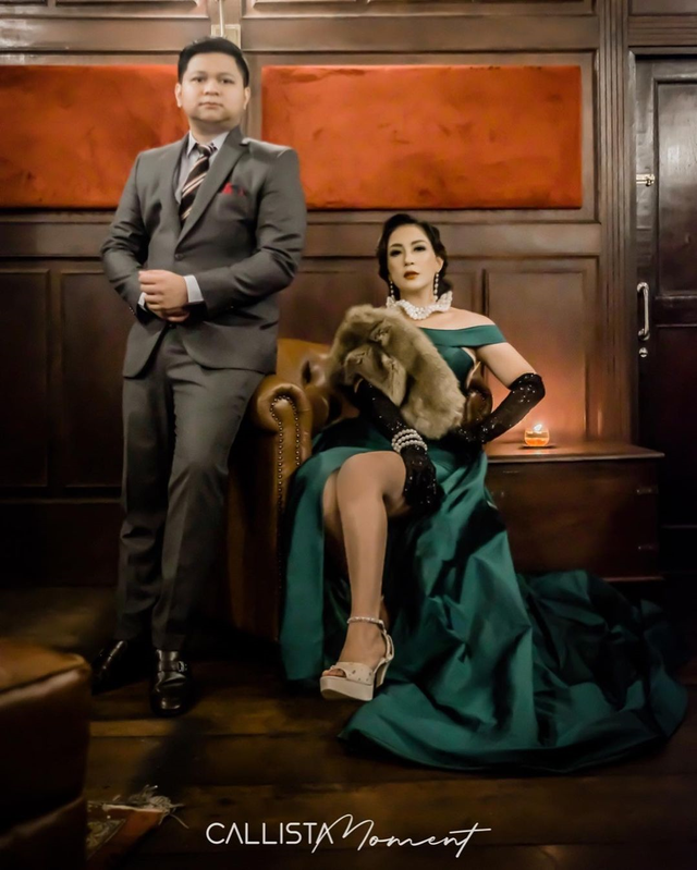 Nabilla Gomes dan Reza Fajri. Foto: Instagram/nabillagomes