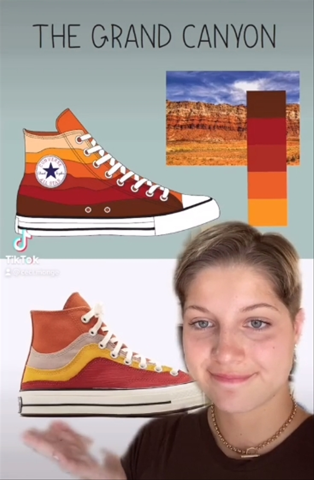 Cecilia Monge dok TikTok