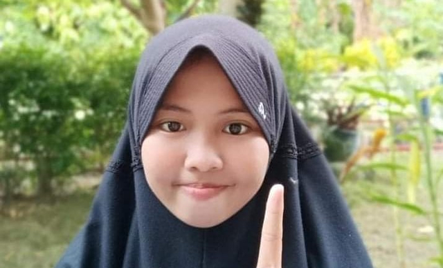 Intan Kartika Sari, santriwati asal Mamuju yang dilaporkan hilang sejak meninggalkan rumahnya. Foto: Dok. Istimewa