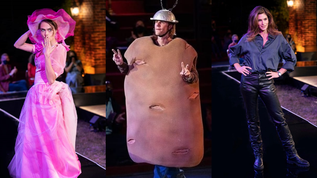 Fashion show selebriti di Friends Reunion. Foto: dok. Instagram