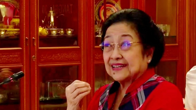 Ketua Umum PDIP Megawati Soekarnoputri resmikan 25 Kantor PDIP secara virtual. Foto: Youtube/PDIP
