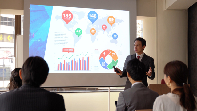 Ilustrasi presentasi. Foto: Shutterstock