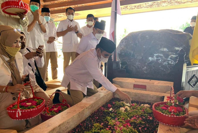 Hari Lahir Pancasila, Pengurus Gerindra Ziarah ke Makam Bung Karno