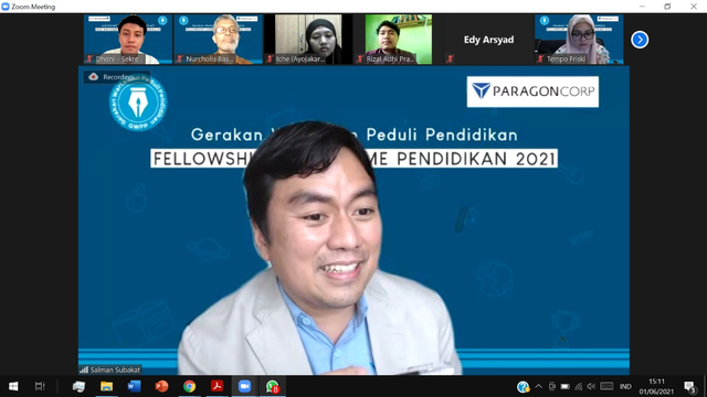 CEO PT Paragon Technology and Innovation, Salman Subakat. Foto: tangkapan layar