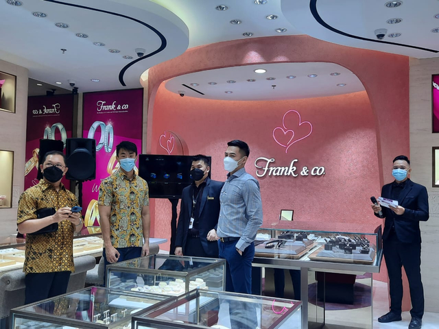 Frank & co. buka gerai terbarunya di Gaia Bumi Raya City Mall Pontianak. Foto: Dok. Frank & co.