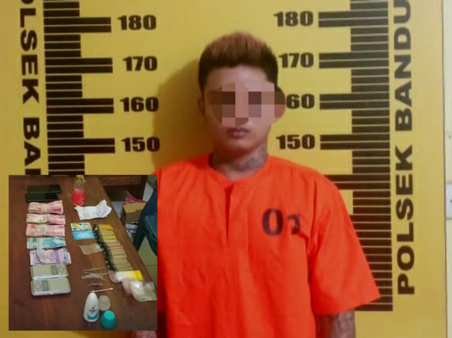 Usai Menangkap Pengedar, Polsek Bandung Berhasil Menangkap Bandar Sabu