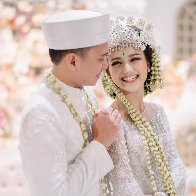 Pernikahan Nanda Arsyinta dan Ardya Tridwantoro. Foto: Instagram/nandaarsynt