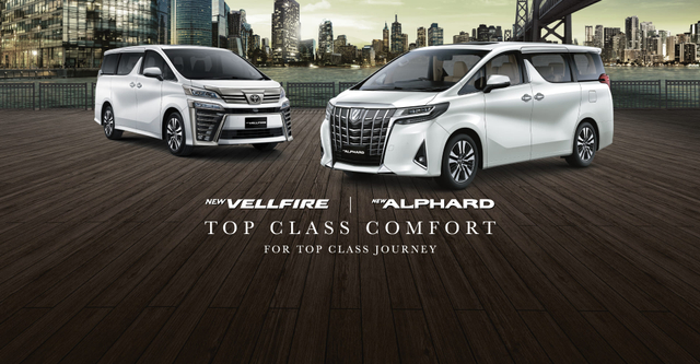 Toyota Vellfire dan Toyota Alphard baru 2021. Foto: dok. Toyota Astra Motor