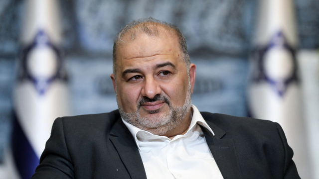 Politikus Muslim Israel, Mansour Abbas.
 Foto: ABIR SULTAN/POOL/AFP