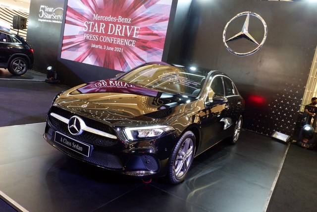 Mercedes-Benz A-Class Sedan rakitan Wanaherang, Bogor. Foto: Aditya Pratama Niagara/kumparan