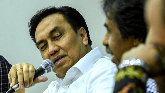 Anggota Komisi I DPR RI Effendi Simbolon.
 Foto: Rivan Awal Lingga/ANTARA FOTO