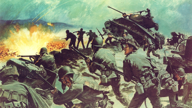 Ilustrasi tentara Amerika Serikat dalam Perang Korea | Wikimedia Commons