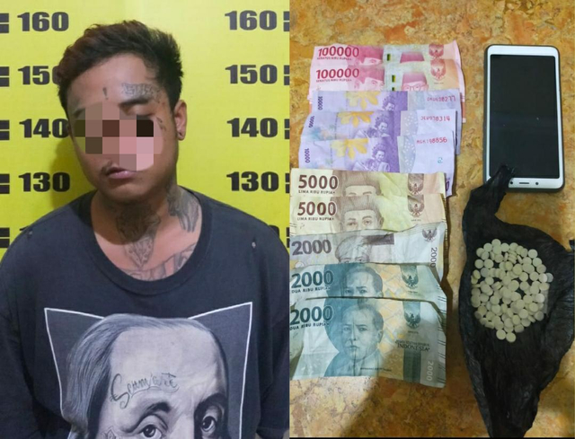 Polsek Kedungwaru Berhasil Menangkap Pengedar Pil Double L